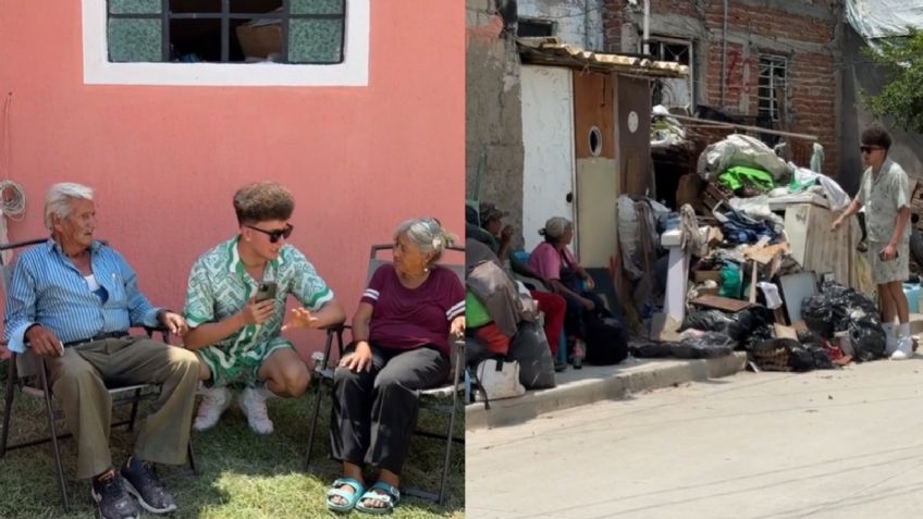 HotSpanish remodela casa a abuelitos que vivían entre la basura y el resultado los hace llorar: VIDEO