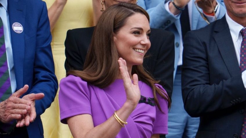 VIDEO: entre gritos y aplausos, así fue como Kate Middleton fue recibida en la final de Wimbledon 2024