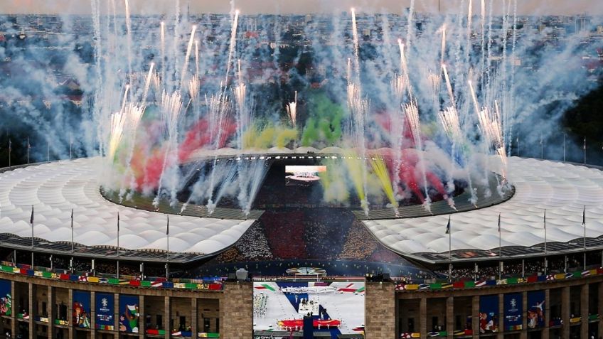 Inició la fiesta en la Eurocopa 2024: Así se vivió la ceremonia de clausura de entre España e Inglaterra | VIDEO