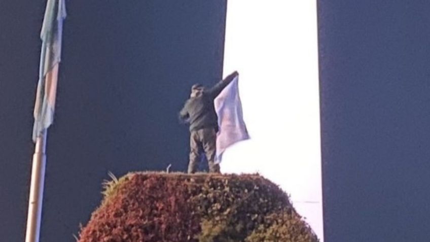 Aficionado argentino sube a un cartel y muere al resbalarse en plena final de la Copa América