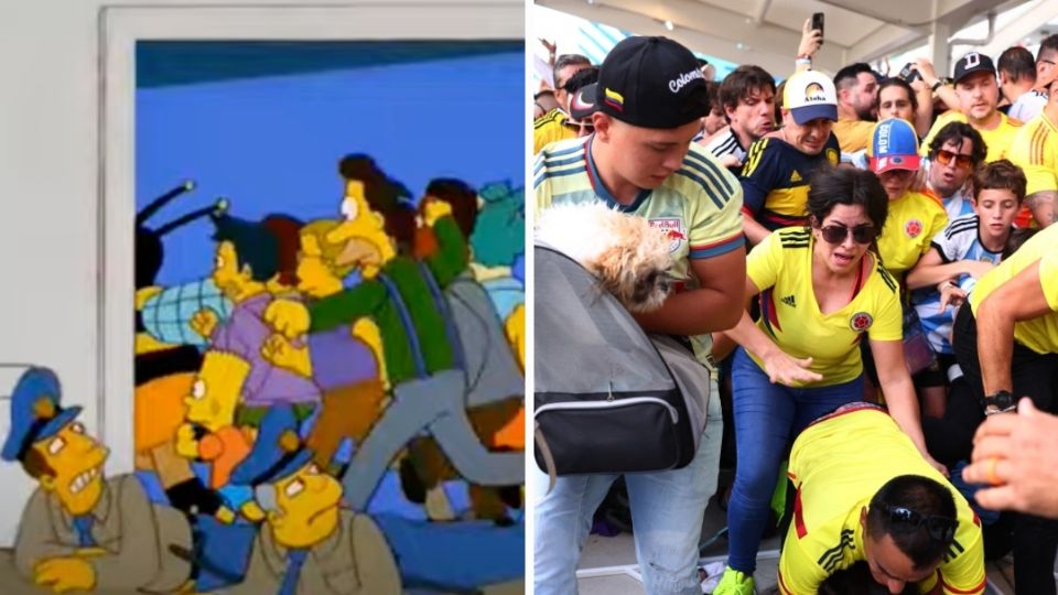 Los Simpson predijeron el portazo en la final de la Copa América 2024