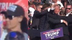 VIDEO: extraña mujer detrás de Trump en el tiroteo crea teoría conspirativa