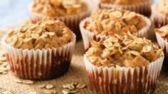 Muffins de avena y manzana: deliciosos, saludables y fáciles de preparar