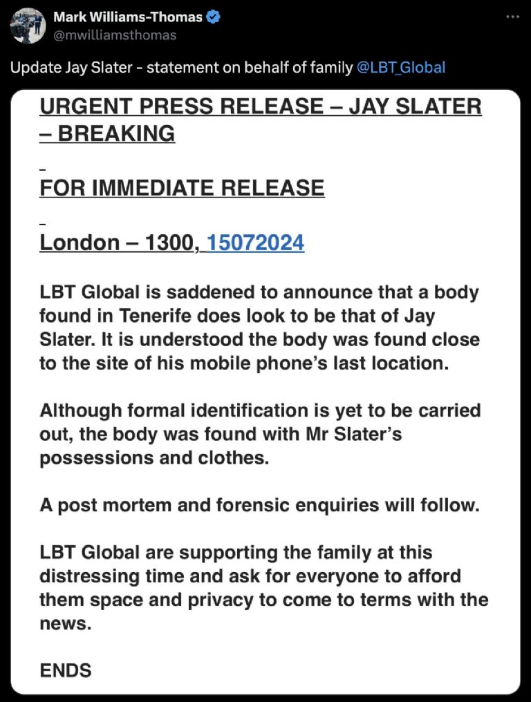 jay slater