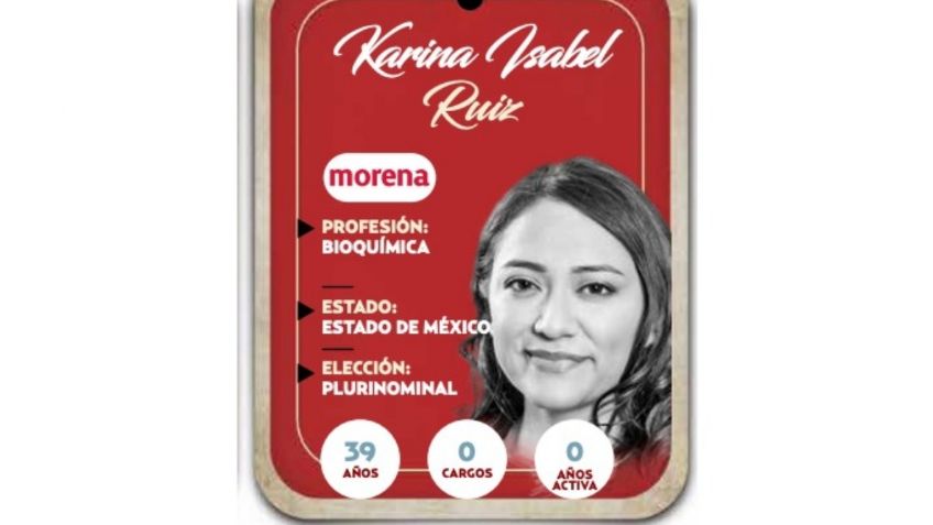 ¿Quién es Karina Isabel Ruiz, conoce a la próxima senadora?