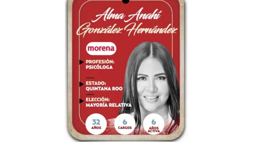 ¿Quién es Alma Anahí González Hernández, conoce a la próxima senadora?