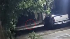 ¿Duende o fantasma?, circula en redes un VIDEO de una extraña y diminuta figura caminando en la calle