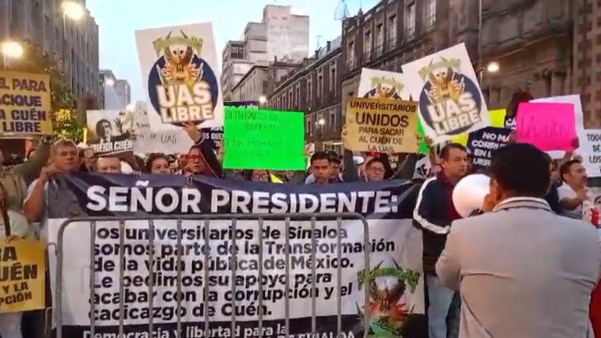 Trabajadores de la UAS denuncian abusos de Rubén Rocha Moya