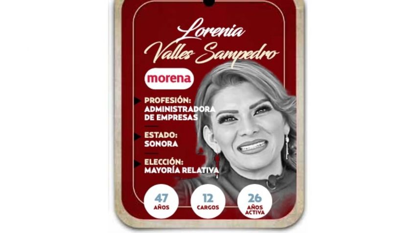 ¿Quién es Lorenia Valles Sampedro, conoce a la próxima senadora?