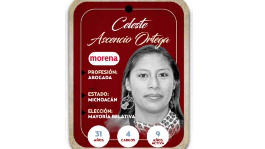 Conoce a Celeste Ascencio Ortega, próxima senadora por Morena