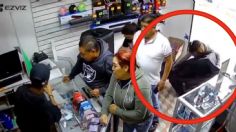 VIDEO: Captan momento exacto en que un grupo de ladrones roba una gran bocina Bluetooth en negocio de Tlaxcala