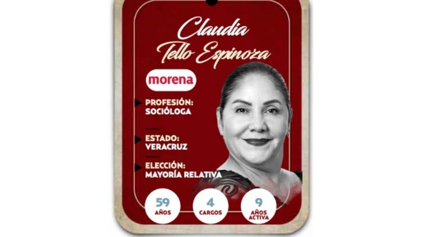 ¿Quién es Claudia Tello Espinosa, conoce a la próxima senadora?