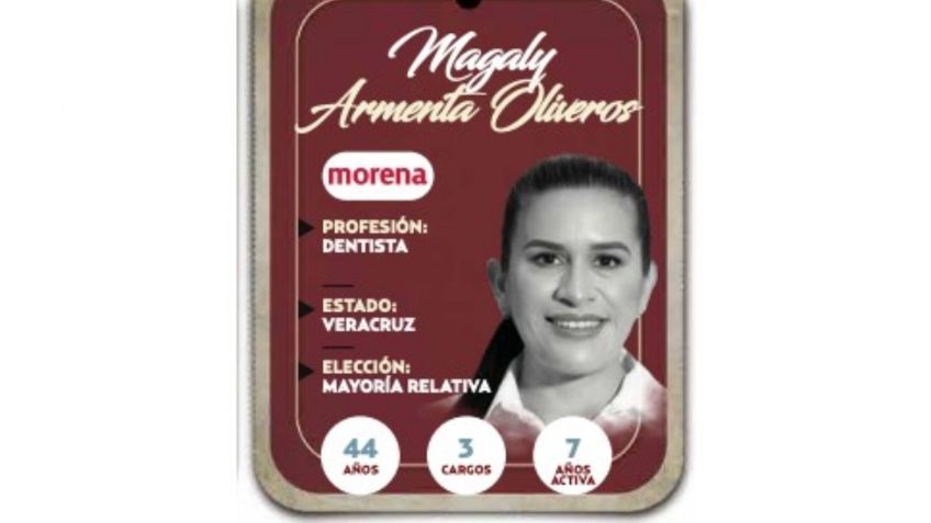 ¿Quién es Magaly Armenta Oliveros, conoce a la próxima diputada?