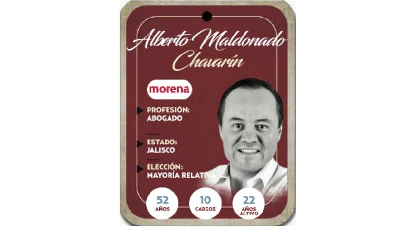 Conoce a Alberto Maldonado Chavarín, diputado por mayoría relativa por Morena