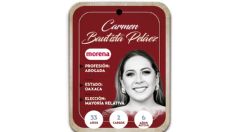 ¿Quién es Carmen Bautista Peláez, conoce a tu próxima diputada?