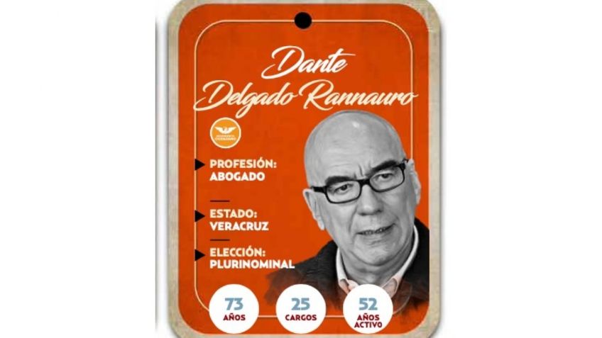 ¿Quién es Dante Delgado Rannauro, conoce al próximo senador?