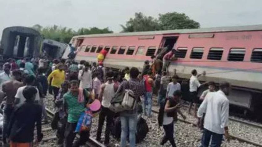 Tren de pasajeros se sale de las vías, hay al menos 2 muertos y varios herido