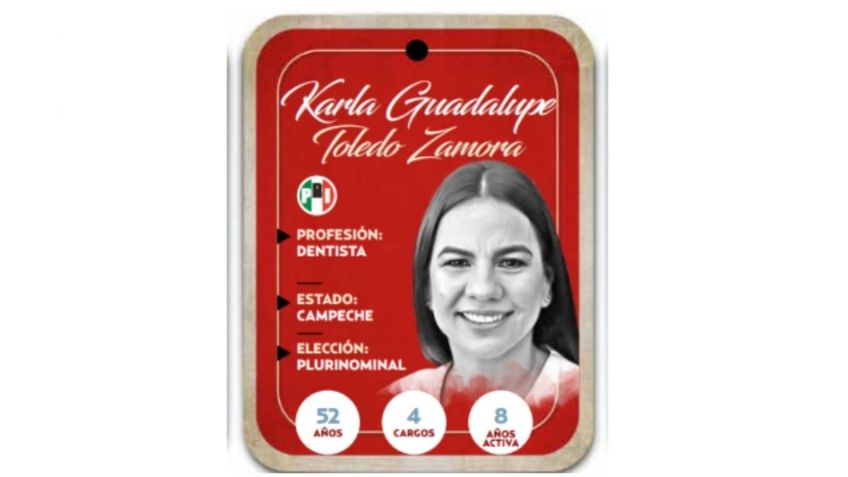 Conoce a Karla Guadalupe Toledo Zamora próxima diputada por el PRI