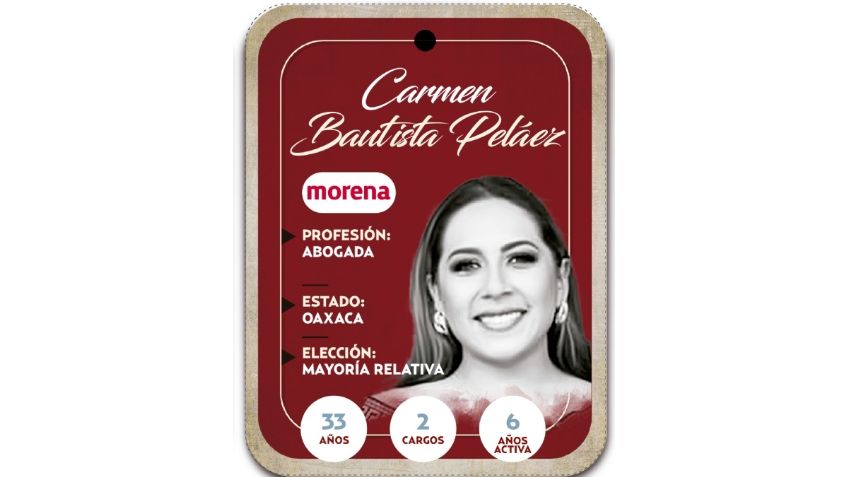 ¿Quién es Carmen Bautista Peláez, conoce a tu próxima diputada?