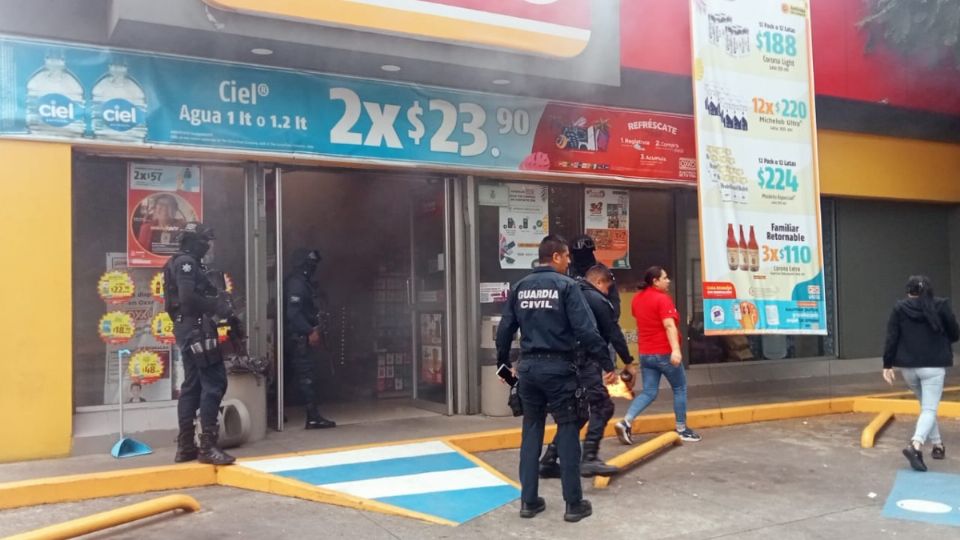 Incendio en Oxxo de Uruapan