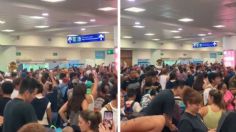 VIDEO: Mexicanos cantan el “Cielito Lindo” en el aeropuerto de Cancún tras la caída de Microsoft