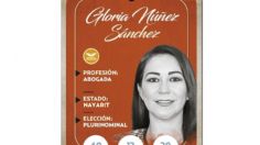 ¿Quién es Gloria Núñez Sánchez? Diputada por vía plurinominal de MC