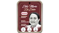 ¿Quién es Elda María Xix Euán? Diputada por mayoría relativa de Morena