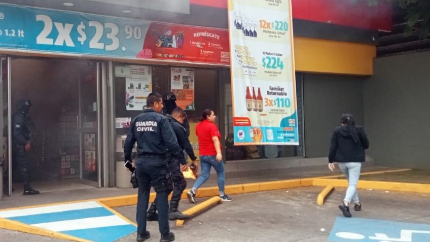 SSP mantiene operativos de seguridad en Uruapan tras quema de Oxxos