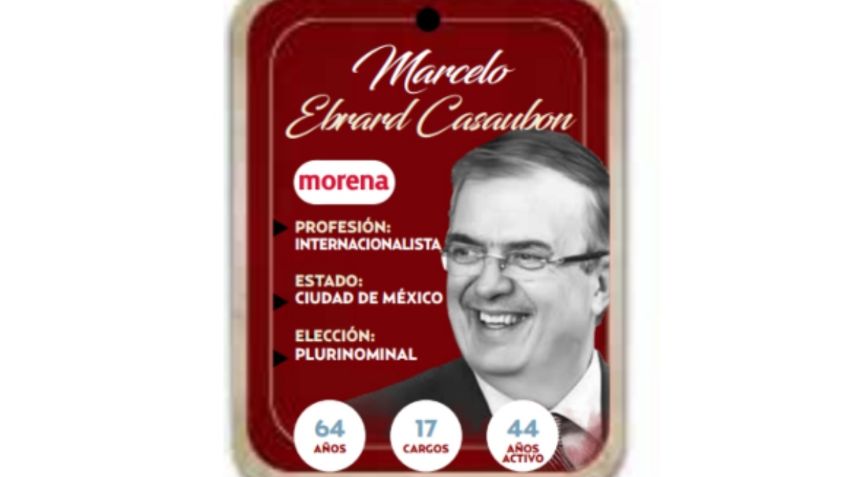 Conoce a Marcelo Ebrard Casaubón, senador electo por Morena