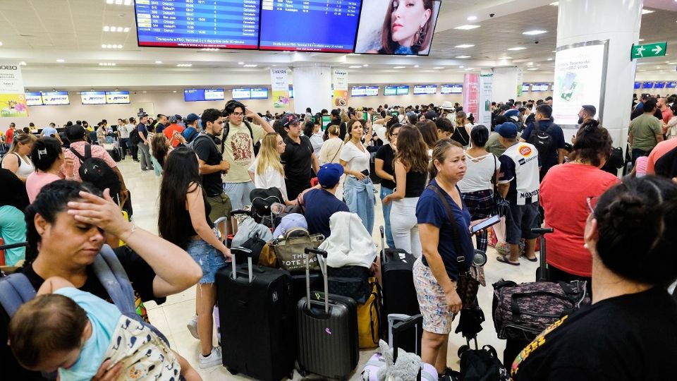 Cancelaciones en el Aeropuerto de Cancún