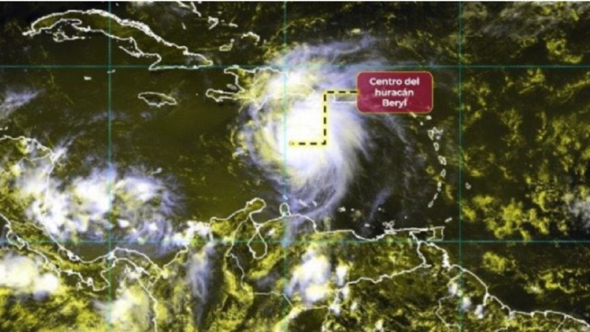 Huracán Beryl disminuye a categoría 4; prevén que impacte entre Chetumal y Tulum, sigue su trayectoria EN VIVO