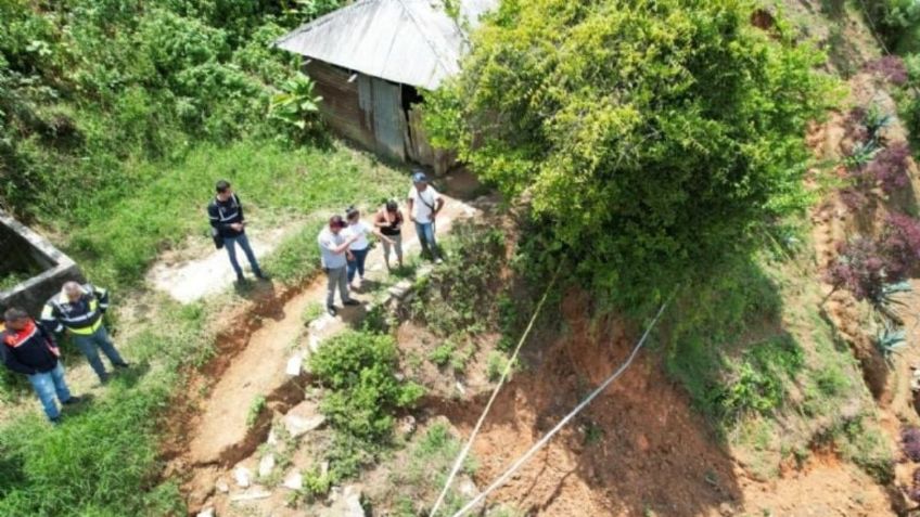 Evacúan a 200 familias por paso de tormenta Chris en Hidalgo