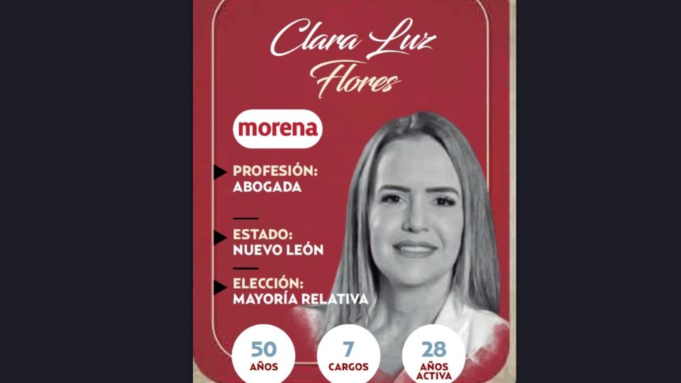 Ana Lilia Rivera será diputada por el partido Morena en la LXVI Legislatura.