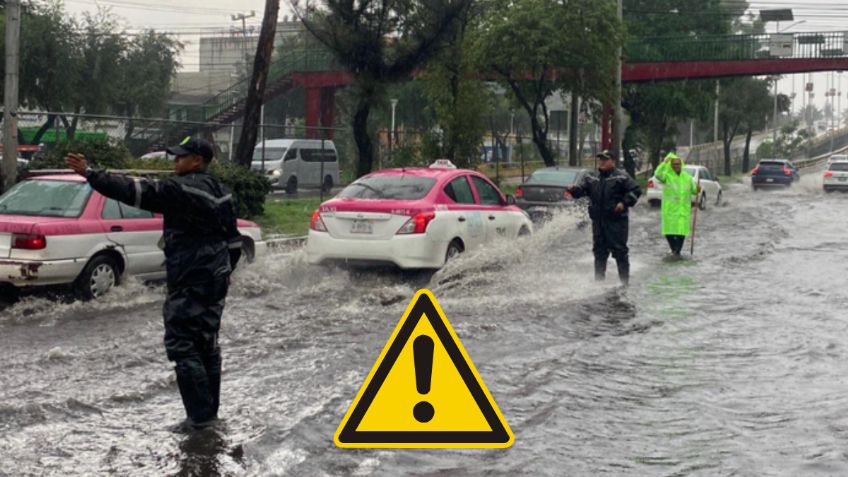 La lista de alcaldía de CDMX que activaron la Alerta Naranja por las fuertes lluvias