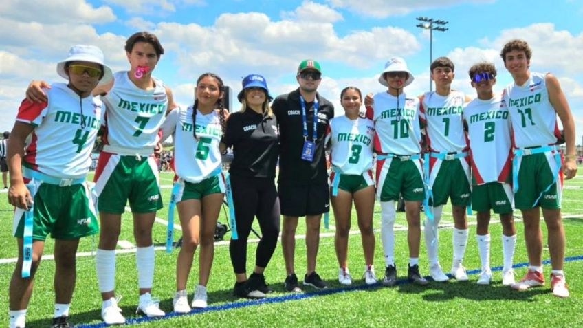 México se corona como campeón del NFL Flag Championship