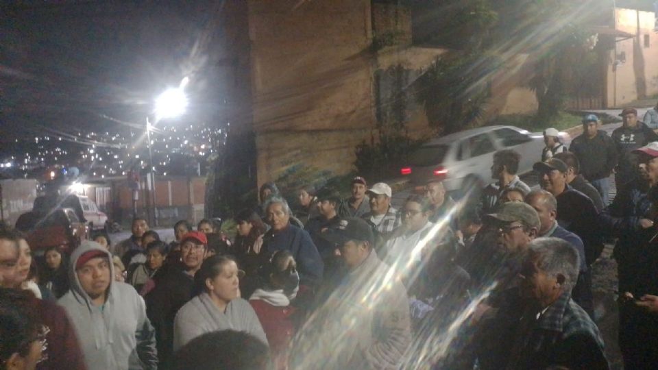 La pelea inició en la madrugada.