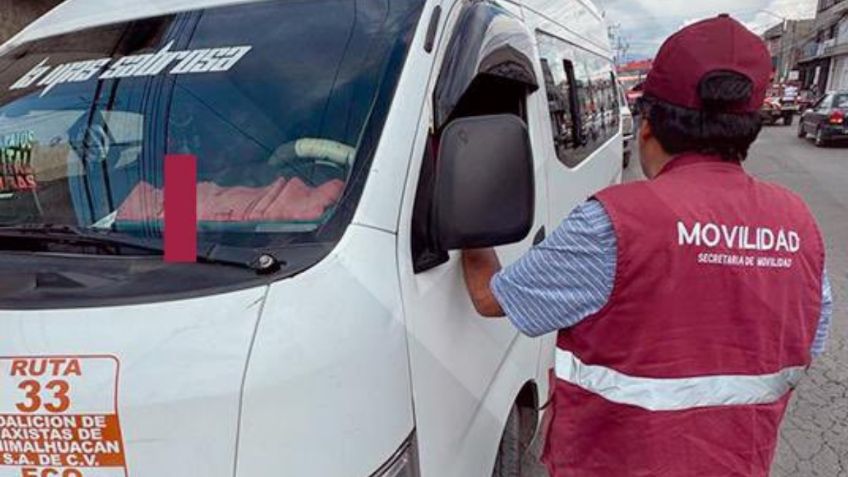 Edomex cancela por primera vez concesiones de transporte público