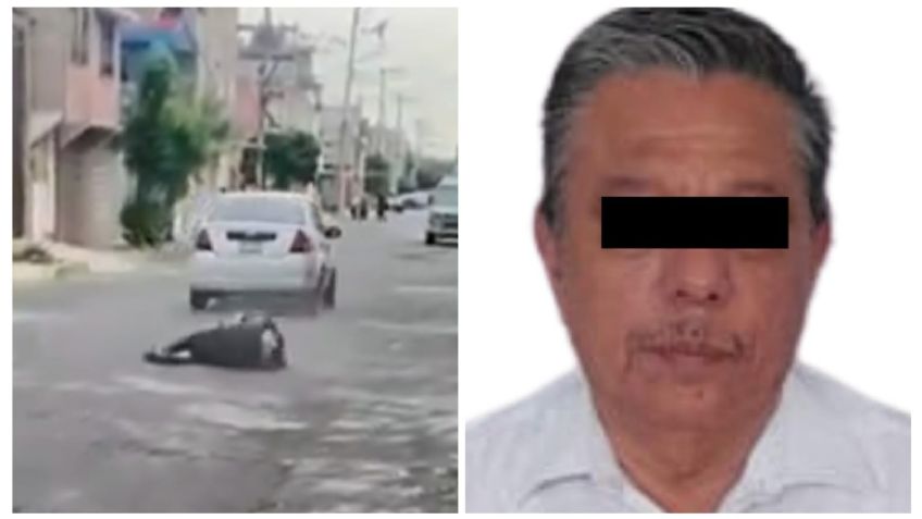 Detienen a sujeto que atropelló y arrastró a mujer por el pavimento en Nezahualcóyotl