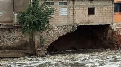 Desalojan 20 viviendas por crecimiento del caudal del río Tula en Hidalgo