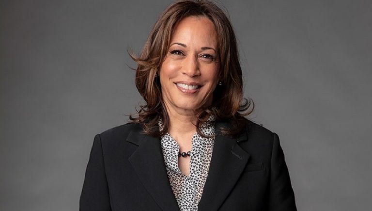 Una demonio fue captada en el mitin de Kamala Harris, afirmaron