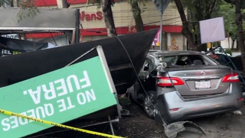 VIDEO: ¿qué pasó en calzada de Tlalpan hoy, lunes 22 de julio?