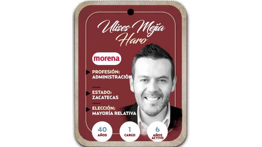 ¿Quién es Ulises Mejía Haro? Diputado por Mayoría Relativa de Morena