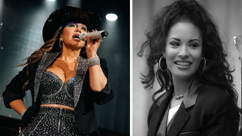 Chiquis Rivera le rinde tributo a Selena Quintanilla con un body negro en su debut en “La Academia”