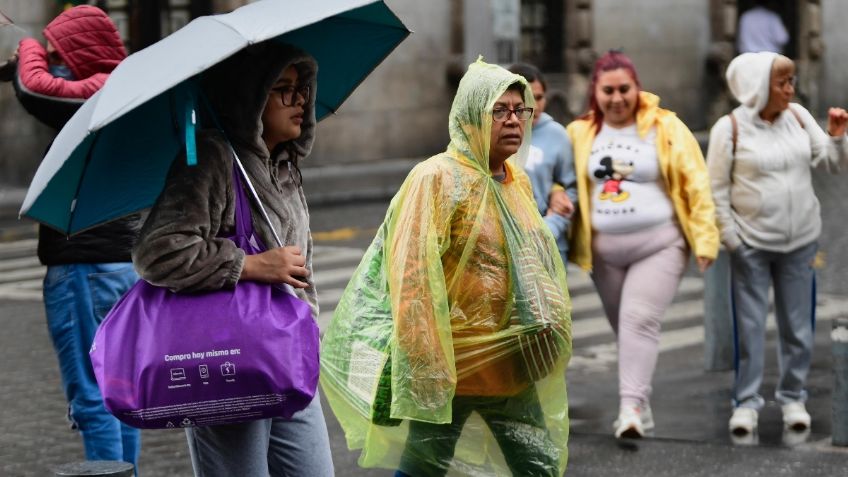 Prevén lluvias puntuales intensas para el Estado de México hoy, 23 de julio