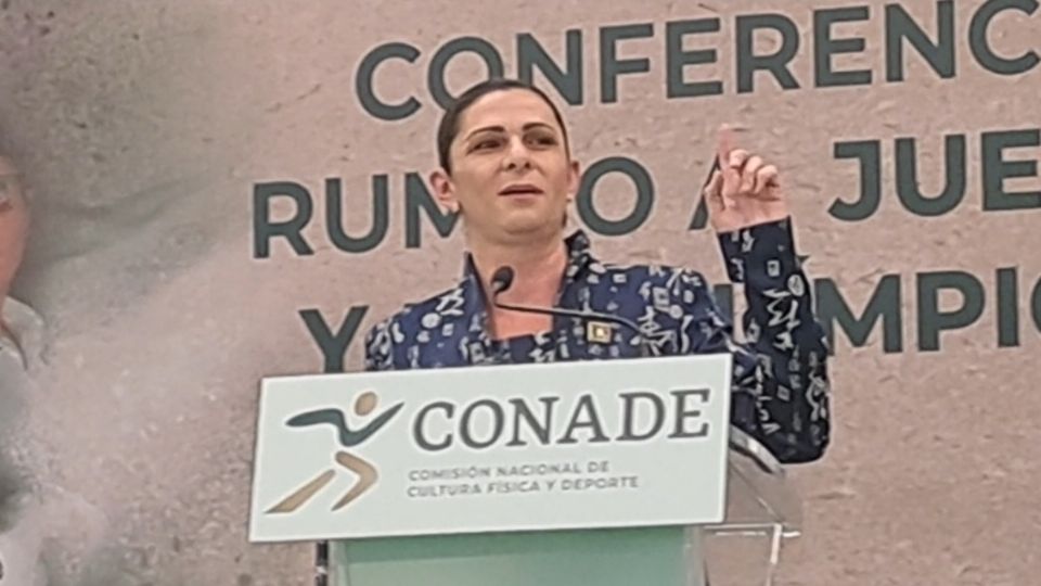 Ana Gabriela Guevara rinde cuentas al frente de la CONADE