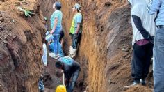 Derrumbe sepulta a cinco trabajadores en Uruapan; uno muere