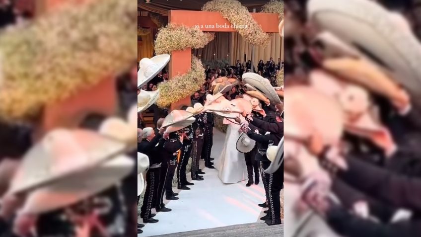 Ale Capetillo le da el sí a una boda charra