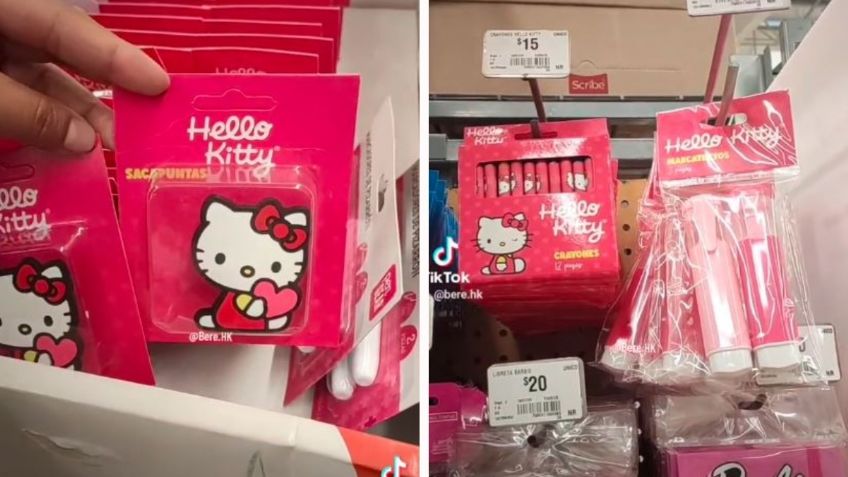 Hello Kitty llega a Bodega Aurrera con una exclusiva colección para el regreso a clases