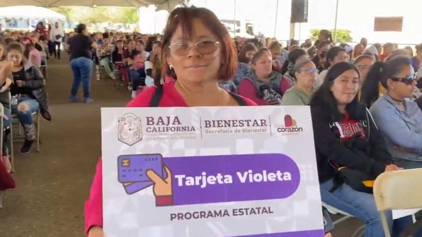 Tarjeta Violeta: esta es la fecha límite para registrarte al programa que te da 2 mil 600 pesos