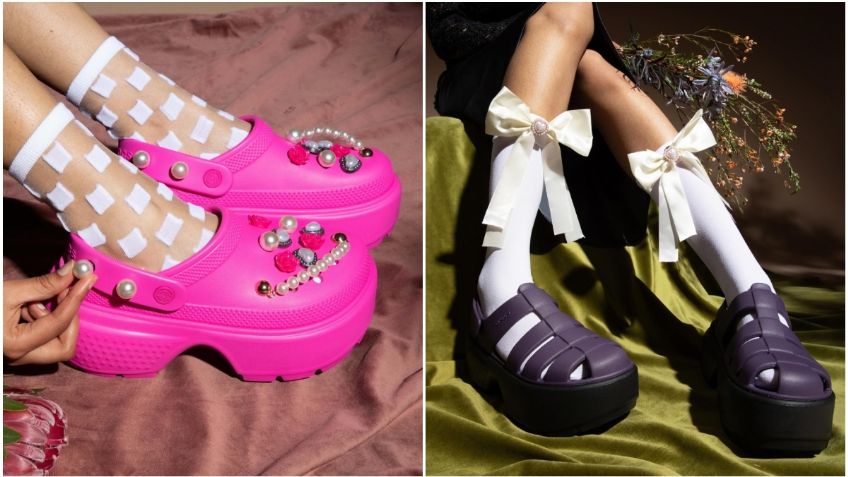 "Dark romance", Crocs lanza una nueva colección para lucir gótica y coquette este verano